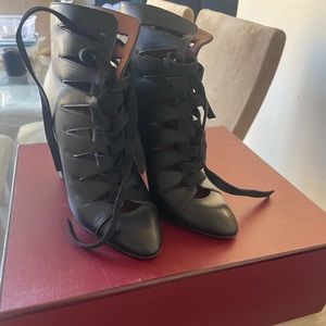 Bally Lace Boots